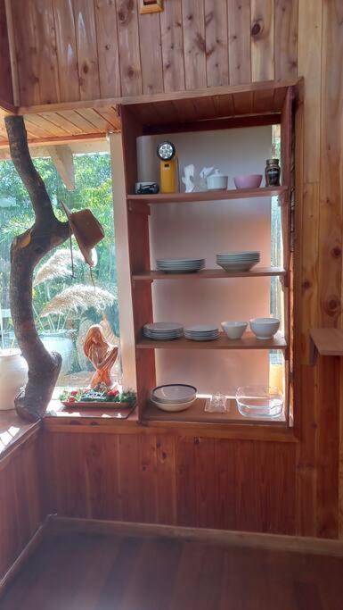 Agradable Inserta En Bosque Nativo Casa de férias *